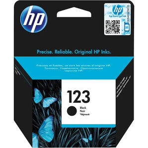 HP 123 Black Ink Cartridge
