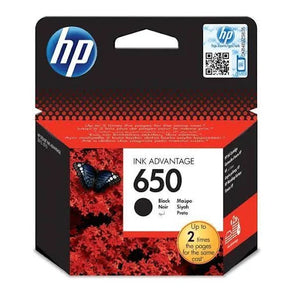 HP 650 Black Ink Cartridge Blister Pack