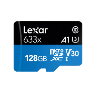 128GB Lexar® High-Performance 633X MicroSD